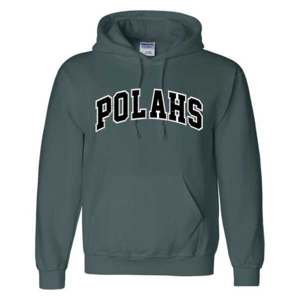 POLAHS Tackle Twill Embroidered Hooded Sweatshirt Grades 9-12