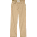 Boys Khaki Twill Flat Front Pants Grades 9-12