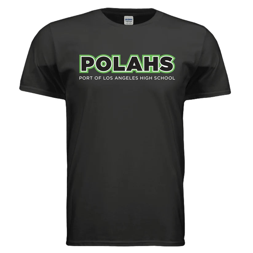 POLAHS Spirit Green Font Unisex T-Shirt