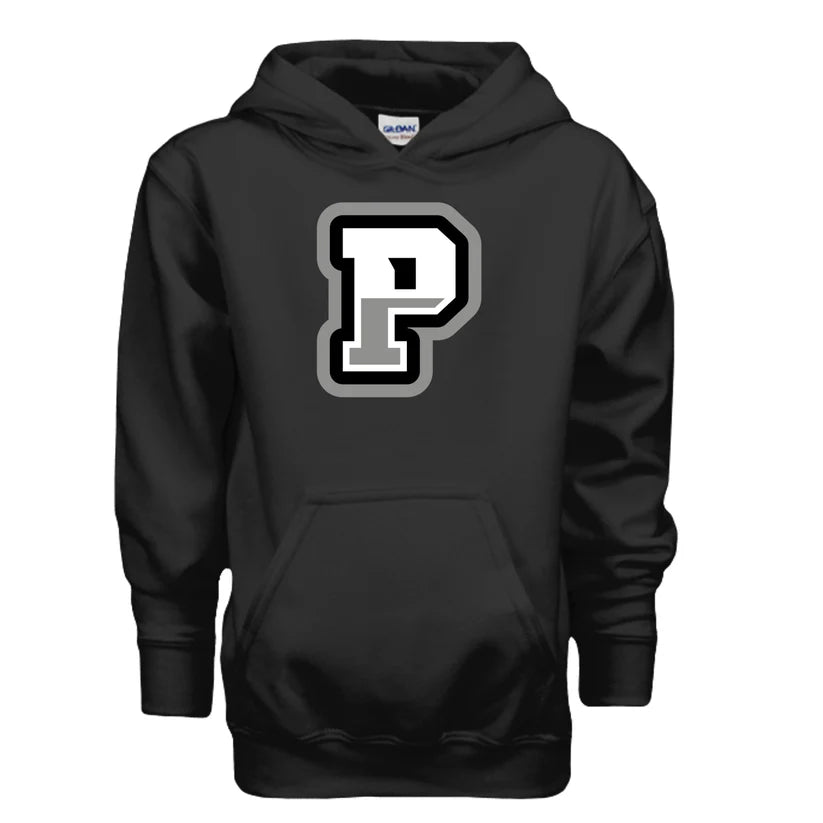 POLAHS UNIFORM P and Sleeve Grey Youth Hoodie