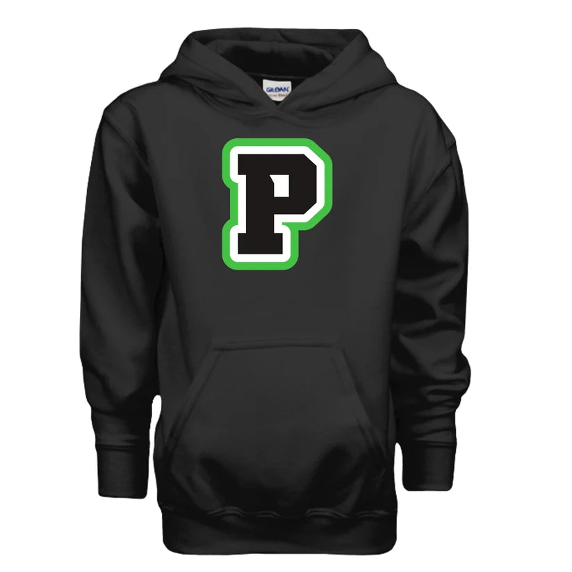 POLAHS UNIFORM P and Sleeve Lime Youth Hoodie